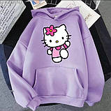 Жіноче худі з принтом Hello Kitty, фото 4