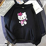 Жіноче худі з принтом Hello Kitty, фото 6