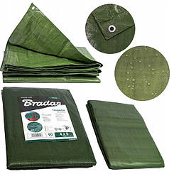 Тент, брезент тактичний, накриття 5x6м Bradas (олива)