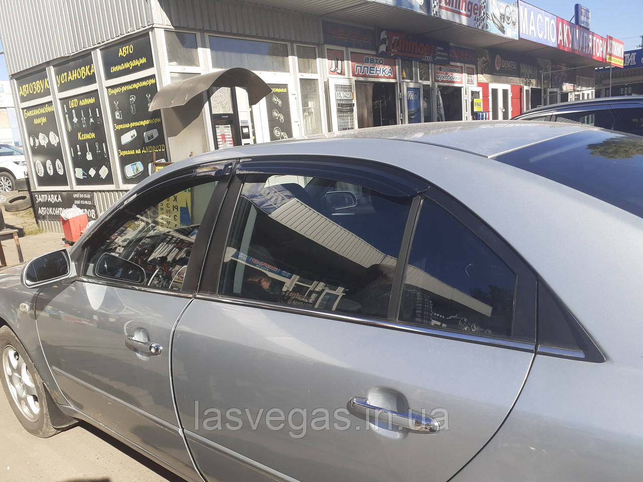 Вітровики, дефлектори вікон Hyundai Sonata NF 2004-2010 (Kyoung Dong/Корея), фото 1