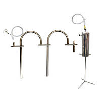 Комплект для підключення до бака на кламп 2 дюйми Тріо-Т 1