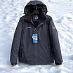 Куртка термо зимова Audsa чоловіча M-XXXL, Чорний, XXL, фото 7