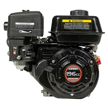 Двигун Loncin G200F (6,5 к.с., шпонка 20 мм, Євро 5)