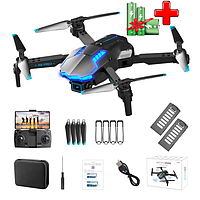 Дитячий Квадрокоптер X6 дрон з камерою 4K HD FPV + 30 хв ( 1+1 акумулятор + запасні лопаті батарейки)