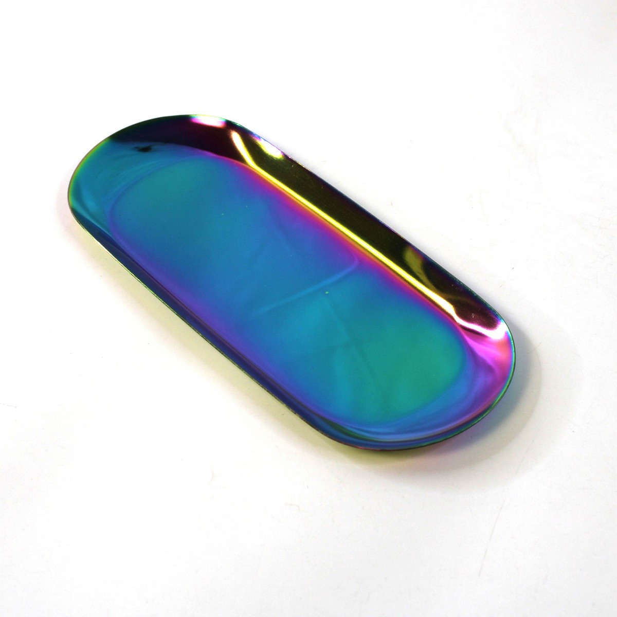 Металевий лоток для манікюрних інструментів Starlet Professional, Хамелеон, M (22.5 х 9 см), фото 1