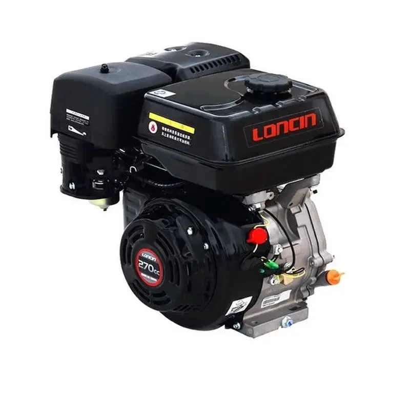 Двигун бензиновий Loncin G270F (9 к.с., шпонка 25мм, Євро 5)