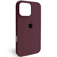 Чохол Silicone Full Cover для Apple iPhone 16 Pro Max Maroon