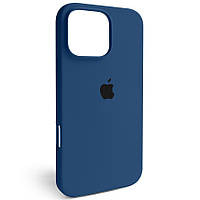 Чохол Silicone Full Cover для Apple iPhone 16 Pro Max Blue Cobalt