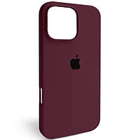 Чохол Silicone Full Cover для Apple iPhone 16 Pro Max Plum