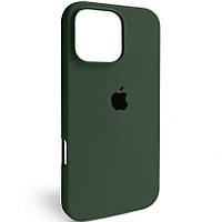 Чохол Silicone Full Cover для Apple iPhone 16 Pro Max Atrovirens Green