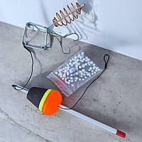 Готовий монтаж на товстолоба, снасть для ловлі толстолоба "вбивця товстолоба"