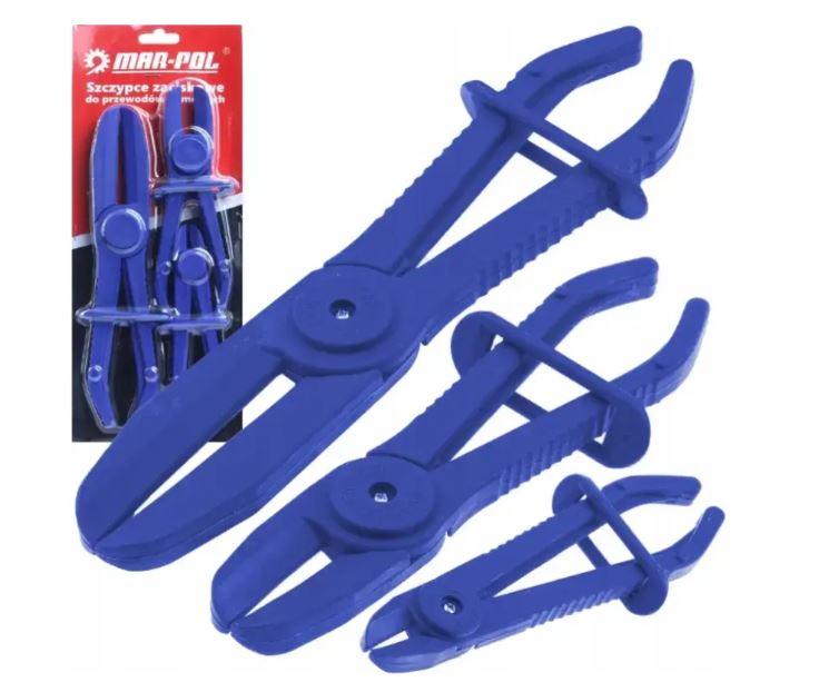 Щипці для обтискання гумового дроту 3 шт. Marpol M50090