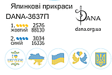 Пошита ялинкова прикраса під вишивку бісером, фото 5