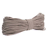 Шнур плетений прошивний 5 мм, колір Мокачіно, фото 2