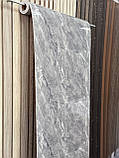 Самоклеящаяся вениловая плитка в рулоне серый мрамор  600*3000*2mm, фото 2