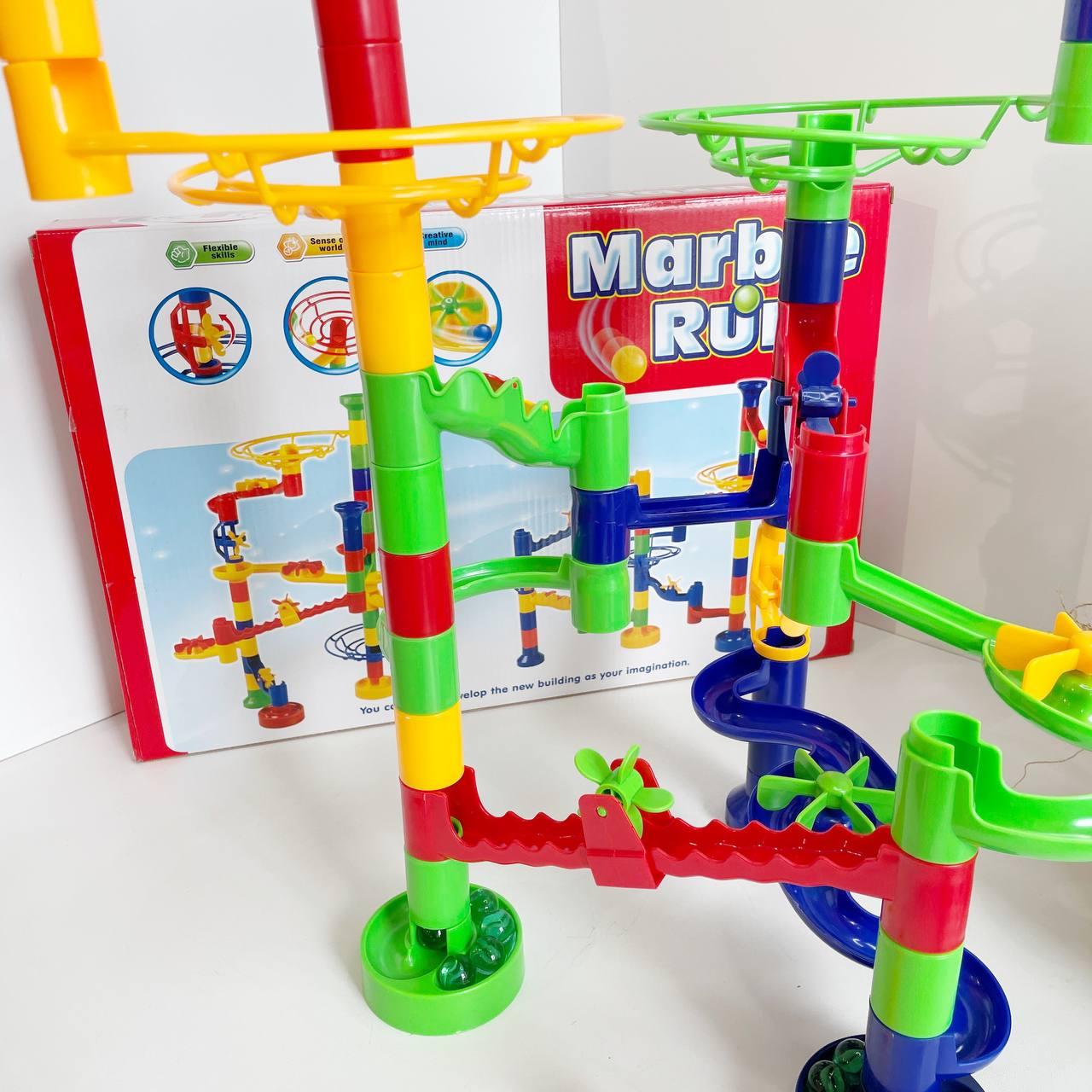 Динамічний конструктор-лабіринт MarbleRun 53 деталі 8205, вік від 4 років, упаковка: картонна коробка
