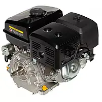 Двигун бензиновий LONCIN G420FD (шпонка, вал 25 мм, 13,0 л.с.) Євро5, ел. стартер, фото 3