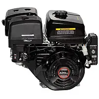 Двигун бензиновий LONCIN G420FD (шпонка, вал 25 мм, 13,0 л.с.) Євро5, ел. стартер, фото 5