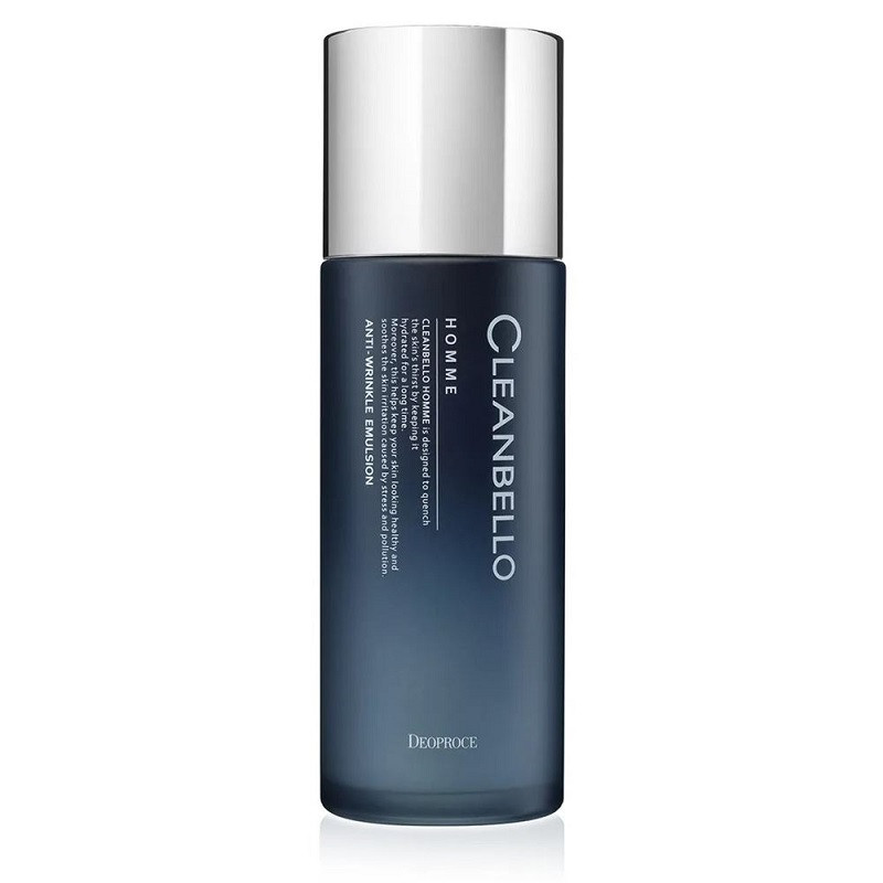 Антивікова емульсія для чоловіків Deoproce Cleanbello Homme Anti-Wrinkle Emulsion 150 мл, фото 1