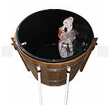 Відро водоспад  з дуба з пластиковою вставкою (16 л), фото 2