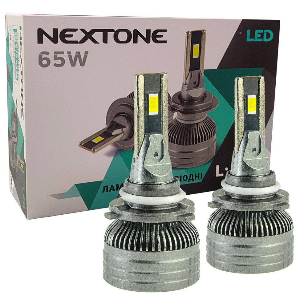 Лампа світлодіодна для фар Nextone LED HB4 6000K 14000LM L8 2 шт комплект, фото 1