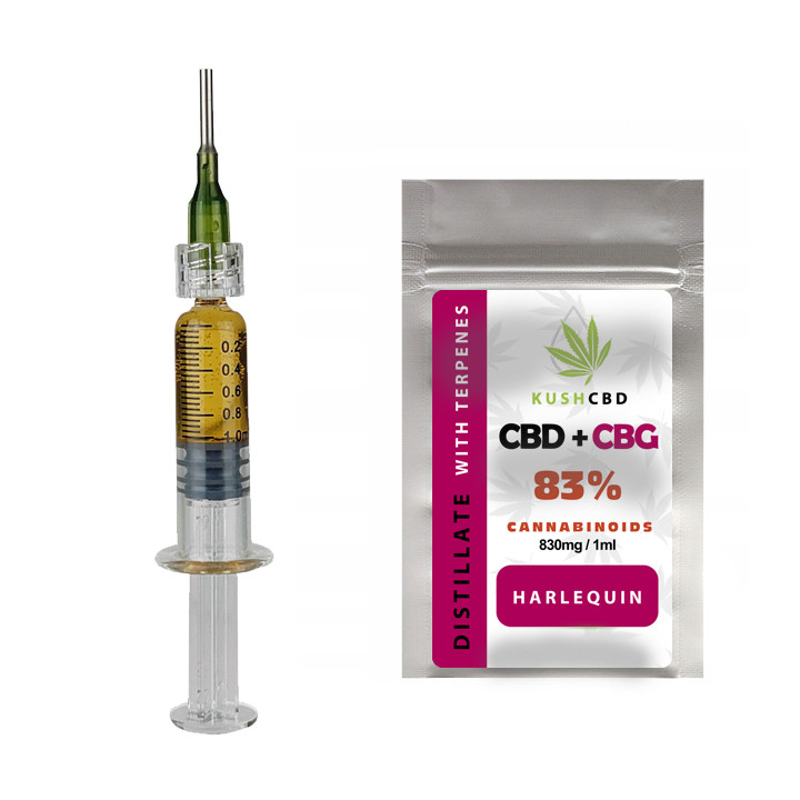 83% LIQUID дистиллят CBD + CBN CBG HARLEQUIN - фото 1 - id-p2386917358
