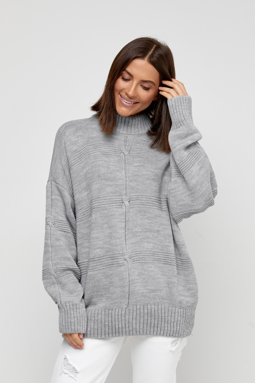 Теплий Жіночий Светр 48-56 (мас 645), фото 1