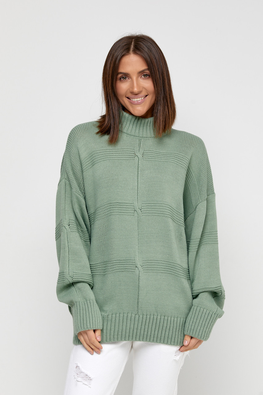 Теплий Жіночий Светр 48-56 (мас 645), фото 1