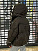 Пуховик TOWMY 3375 black beige, фото 4