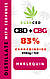83% LIQUID дистиллят CBD + CBN CBG HARLEQUIN - фото 2 - id-p2386917358