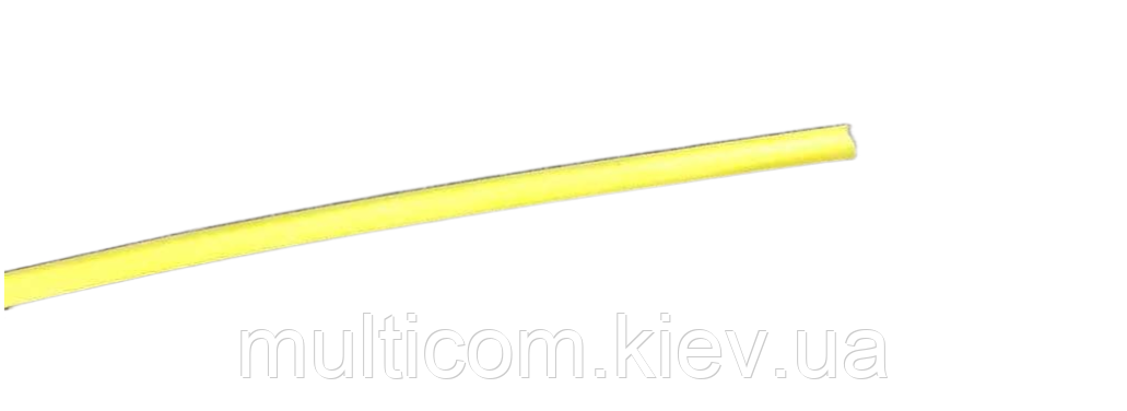 07-12-042. Кабель нагрівальний CF-12-R карбоновий 12К 33ohm, одножильний, 500 м, жовтий, фото 1