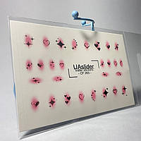 Наліпки для нігтів слайд-дизайн  CF-265