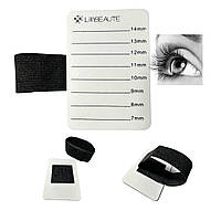 Планшет для вій пластиковий на еластичній резинці