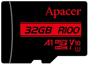 Карта пам`яті micro-SDHC 32GB Apacer (class 10)
