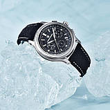 Чоловічий водонепроникний наручний годинник Pagani Design PD-1781 Black-Silver-Black, фото 6