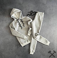 Спортивний чоловічий теплий костюм фабричний на флісі Туреччина зимовий