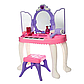 Дитяче ігрове трюмо, туалетний столик, стільчик, піаніно, аксесуари, зі звуком та світлом, LIMO TOY, YL80015, фото 2