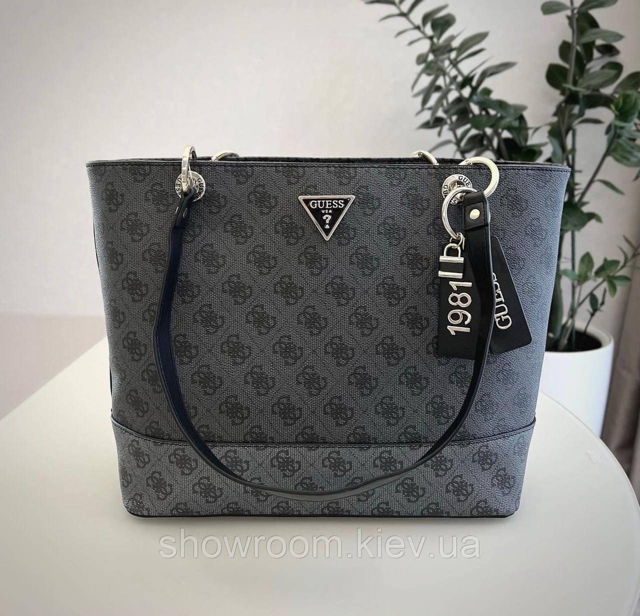 Жіноча сумка шопер Guess (866530) сіра