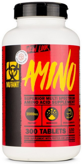 Амінокислоти Mutant Amino 300 таблеток