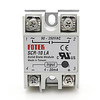 Оригінальне твердотільний реле FOTEK SCR-10 LA