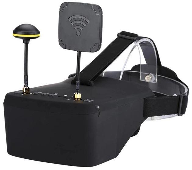FPV Окуляри Eachine EV800D 5.8G Black (EV800D)