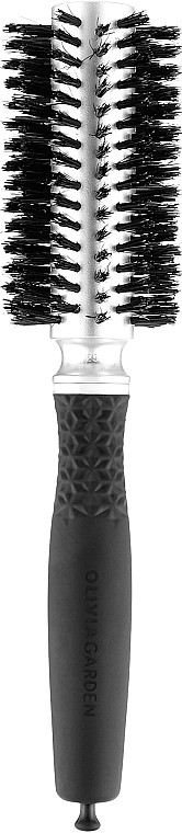 Термобрашинг Olivia Garden ESSENTIAL BLOWOUT Soft Boar Bristles Silver 25