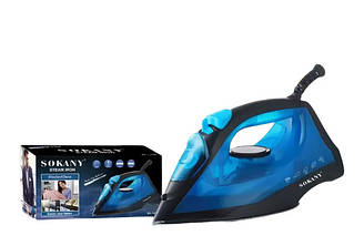 Електрична праска для одягу SOKANY SK-11005 з керамічною підошвою 1600 Вт