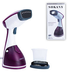 Ручний відпарювач SOKANY AJ-2205 1200 Вт фіолетовий