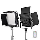 Студійне світло LED 660 Pro на 80 Вт. + штатив 210 см., пульт, чохол - для фото та відео, фото 2