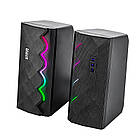 Колонки комп'ютерні MARVO Wireless Speaker SG-269 RGB, чорні, фото 2