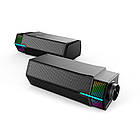 Колонки комп'ютерні XTRIKE ME Split SK-604 RGB, чорні, фото 3