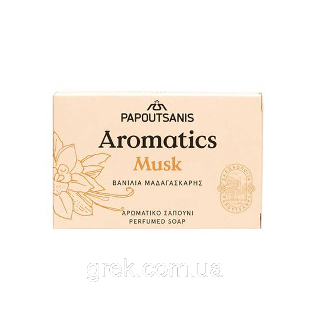Мило туалетне Мадагаскарська ваніль Paputsanis 100 г, фото 1