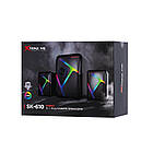 Колонки комп'ютерні XTRIKE ME Gaming Speaker SK-610 RGB, чорні, фото 6