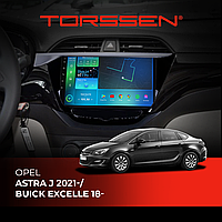 Штатна магнітола Torssen Opel Astra J 2021-/Buick Excelle 18- F98256 4G Carplay